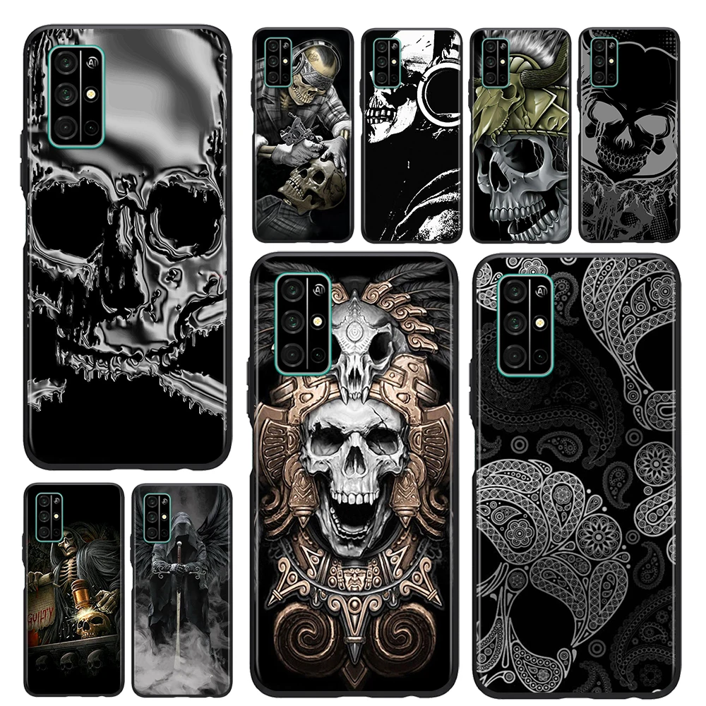 Phone Case Grim Reaper Skull Skeleton For Honor View 20 10X 10i 10 X10 9N 9X 9C 9A 9S 9 V9 Lite Pro 5G Black Soft TPU Cover
Phone Case Grim Reaper Skull Skeleton For Honor View 20 10X 10i 10 X10 9N 9X 9C 9A 9S 9 V9 Lite Pro 5G Black Soft TPU Cover