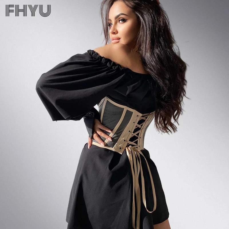 FHYU The New Net Yarn Sexy Women Corset Top S-L High Quality Fashion Slim Fish Bone Bandage Girdle Waist Clip Female Corsets
FHYU The New Net Yarn Sexy Women Corset Top S-L High Quality Fashion Slim Fish Bone Bandage Girdle Waist Clip Female Corsets