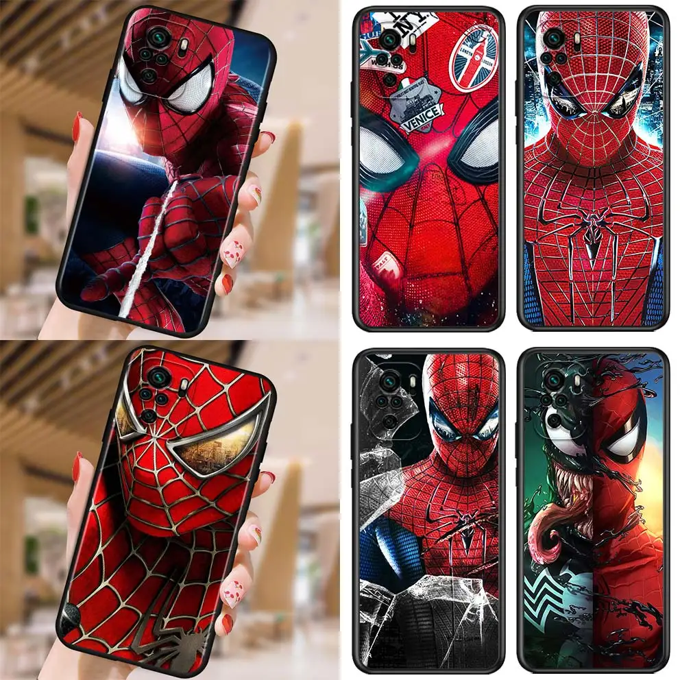 Hero Spiderman Marvel for Xiaomi Redmi Note 10 10S 9 9T 9S 9Pro Max 8T 8Pro 8 7 6 5 Pro 4X Silicone Soft Black Phone Case
Hero Spiderman Marvel for Xiaomi Redmi Note 10 10S 9 9T 9S 9Pro Max 8T 8Pro 8 7 6 5 Pro 4X Silicone Soft Black Phone Case