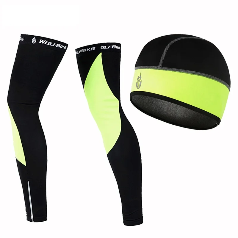 Cycling Leg Warmers Thermal Fleece Windproof Shell Knee Sleeve Breathable Mountain Road MTB Bike Protect Covers Warm Cap Set
Cycling Leg Warmers Thermal Fleece Windproof Shell Knee Sleeve Breathable Mountain Road MTB Bike Protect Covers Warm Cap Set