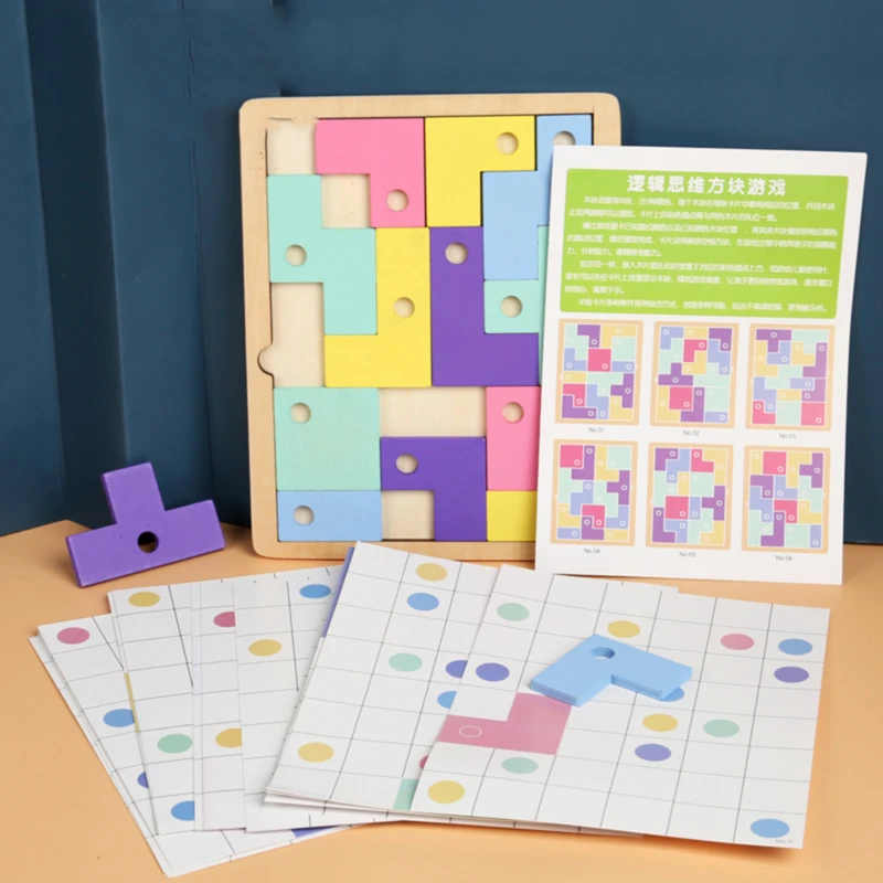 Colorful Wooden Puzzles Preschool Logical Thinking Training Montessori Assembling Toys Kids Early Educational Toys
Colorful Wooden Puzzles Preschool Logical Thinking Training Montessori Assembling Toys Kids Early Educational Toys