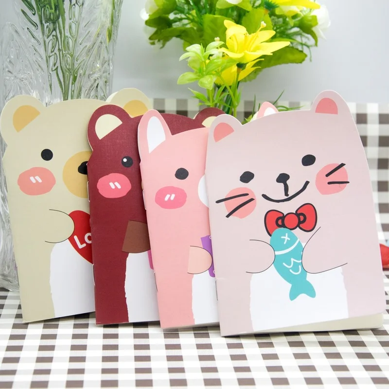 Korea Creative Cute Bear Pig Gift Cartoon Portable Diary Memo Pad Student Prize Stationery A6 Notebook 20 Sheets Paper School
Korea Creative Cute Bear Pig Gift Cartoon Portable Diary Memo Pad Student Prize Stationery A6 Notebook 20 Sheets Paper School