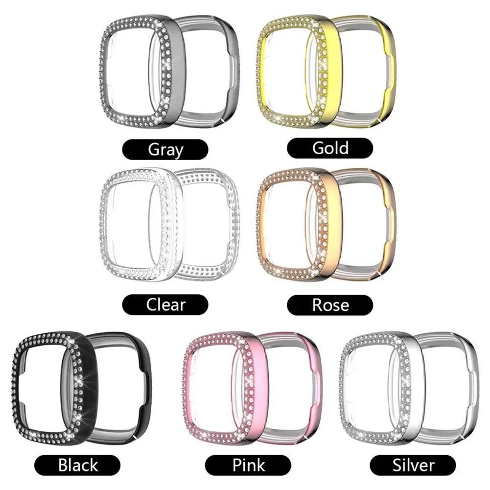 New Bling Protective Case TPU Bumper Frame Screen Protector For Fitbit Versa 3 For Fitbit Sense Smart Watch
New Bling Protective Case TPU Bumper Frame Screen Protector For Fitbit Versa 3 For Fitbit Sense Smart Watch