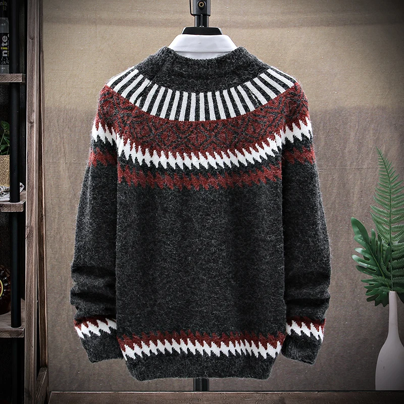 Single Road Mens Knitted Sweater Men 2020 Winter Vintage Patchwork Sweaters Pullover Jumper Harajuku Korean White Sweater Men
Single Road Mens Knitted Sweater Men 2020 Winter Vintage Patchwork Sweaters Pullover Jumper Harajuku Korean White Sweater Men