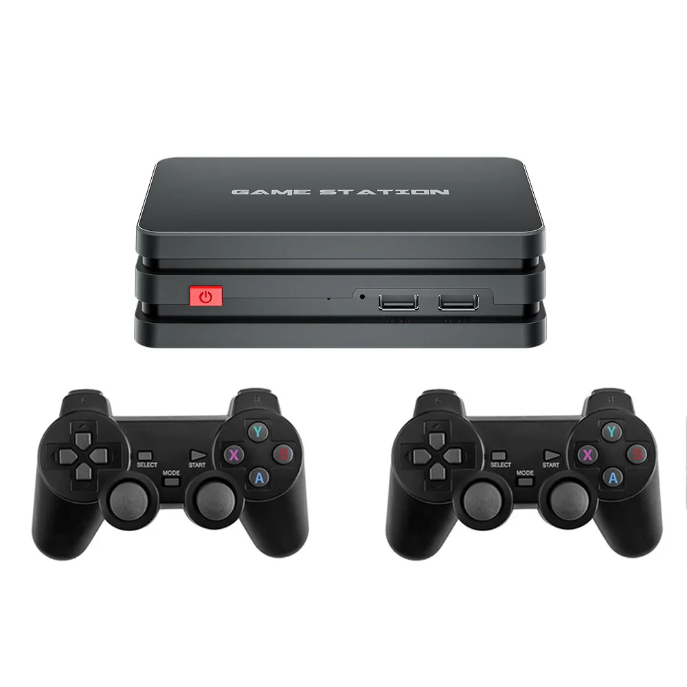 M8 Plus Quad-core TV Video Game Console 4K HD Built-in 10000+ Games PS Retro Games with Game Controller for PS1 Gamepad
M8 Plus Quad-core TV Video Game Console 4K HD Built-in 10000+ Games PS Retro Games with Game Controller for PS1 Gamepad