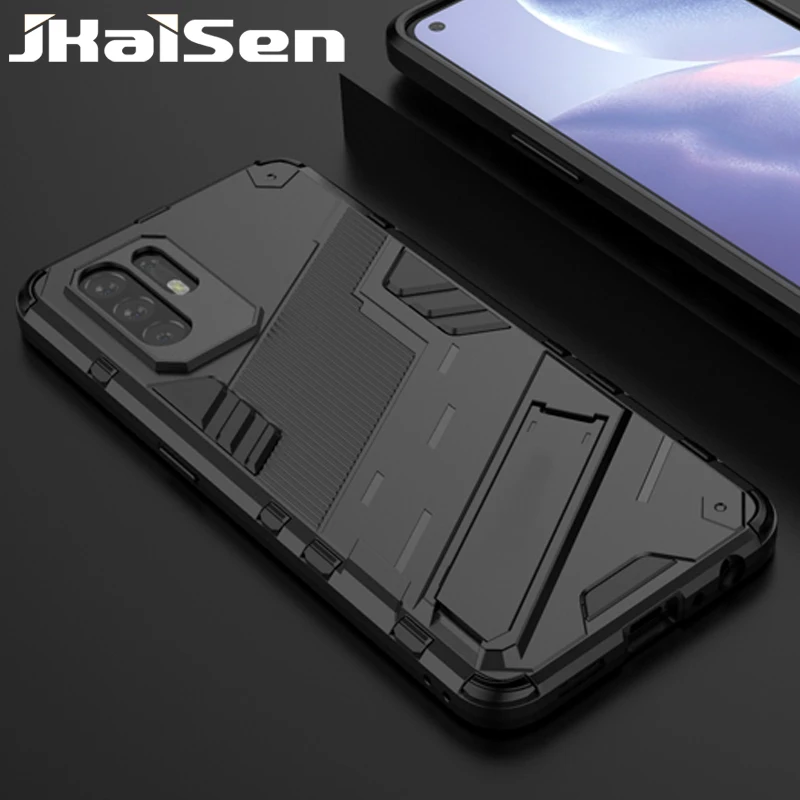 JKaiSen Shockproof Armor Phone Case For OPPO Reno5 Pro Plus Reno4 Lite Bracket Protective Back Cover For Reno 5 5Z 5Pro 5G
JKaiSen Shockproof Armor Phone Case For OPPO Reno5 Pro Plus Reno4 Lite Bracket Protective Back Cover For Reno 5 5Z 5Pro 5G