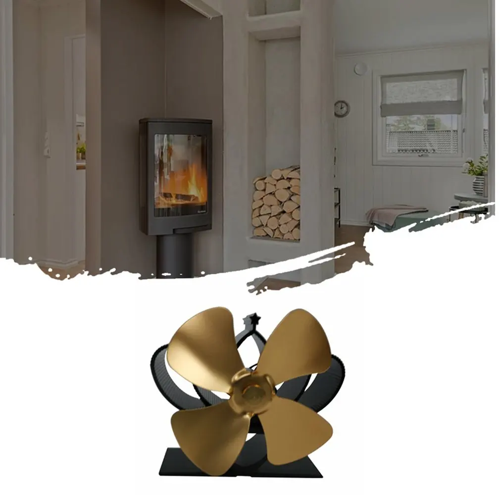 YL201 Thermal Power Fireplace Fan Heat Powered Wood Stove Fan For Wood/Log Burner /Fireplace Eco Friendly Four-leaf Fans
YL201 Thermal Power Fireplace Fan Heat Powered Wood Stove Fan For Wood/Log Burner /Fireplace Eco Friendly Four-leaf Fans