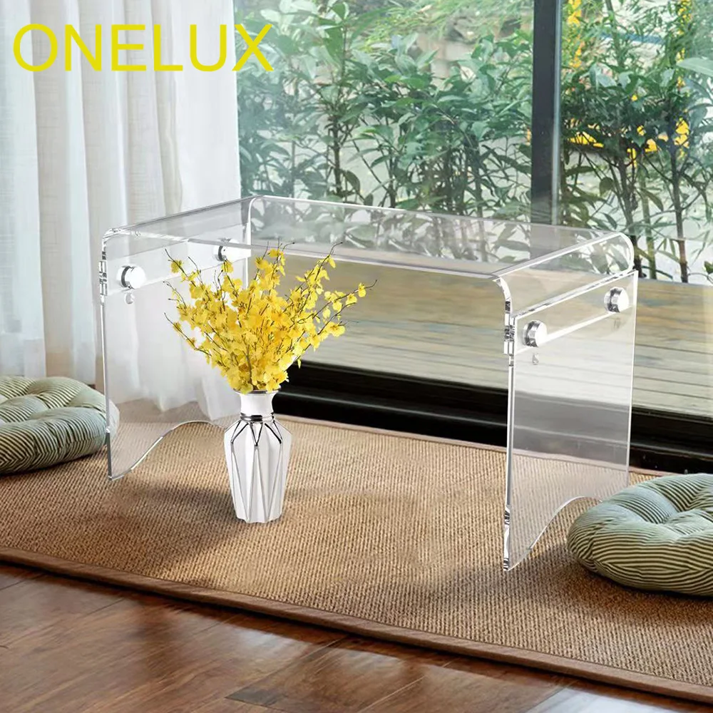 (Flat packed) Waterfall Acrylic laptop stand table,Clear Bed Breakfast Table/Occasional side small tables
(Flat packed) Waterfall Acrylic laptop stand table,Clear Bed Breakfast Table/Occasional side small tables