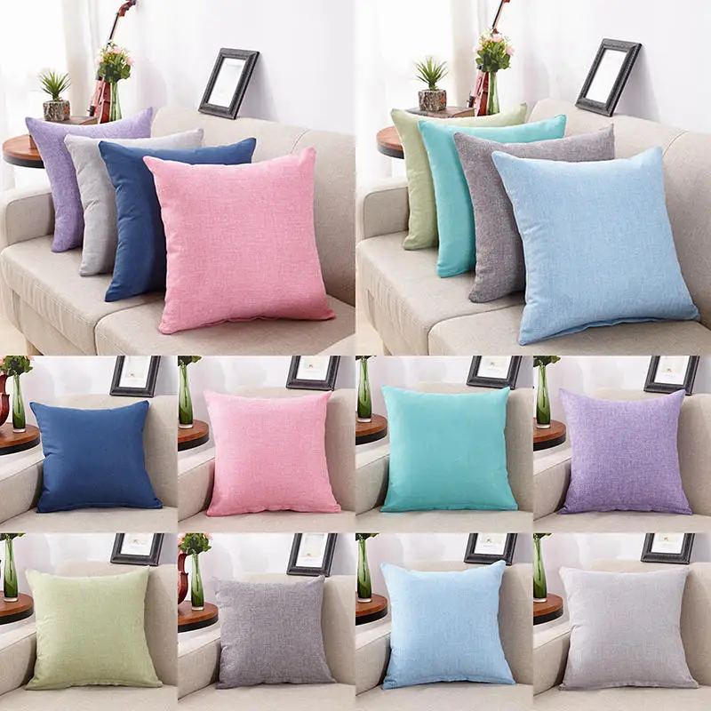 New Cotton Linen Cushion Cover Pillowcase Solid Color Cojines Decor Sofa Throw Pillows Decorative Pillow Cover Decorative
New Cotton Linen Cushion Cover Pillowcase Solid Color Cojines Decor Sofa Throw Pillows Decorative Pillow Cover Decorative