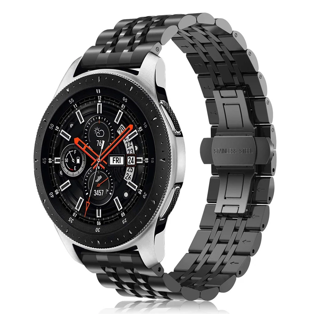 Фото Браслет из нержавеющей стали для Galaxy watch 46 мм быстросъемный - купить