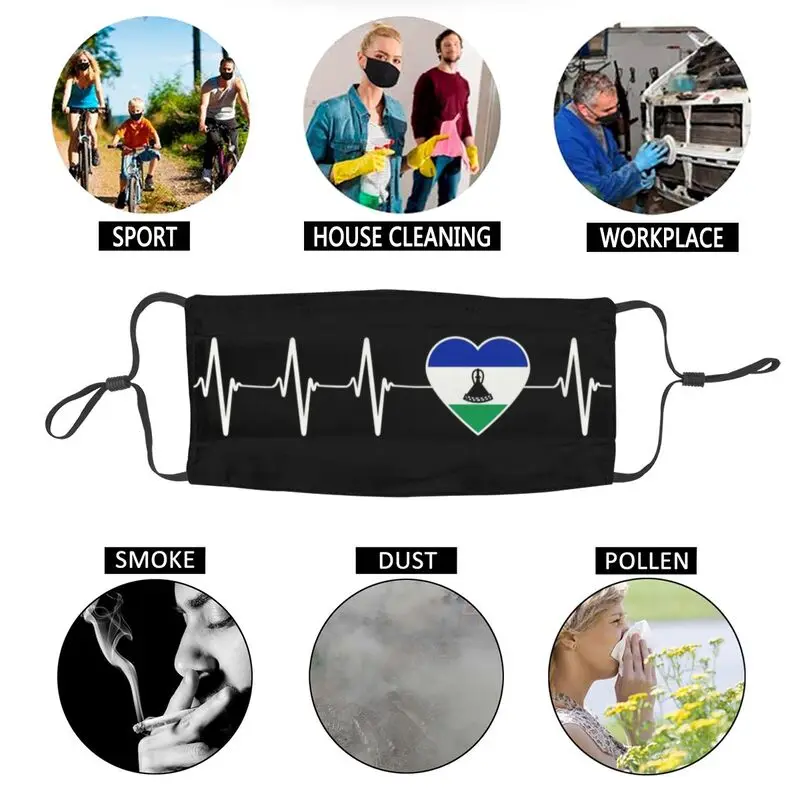 Mosotho Heartbeat I Love Lesotho Country Flag Heart Family Breathable Unisex Adult Mouth Face Mask Dustproof Respirator Muffle
Mosotho Heartbeat I Love Lesotho Country Flag Heart Family Breathable Unisex Adult Mouth Face Mask Dustproof Respirator Muffle