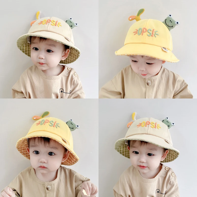 Baby hat thin spring and autumn children and girls cute super cute basin hat boys and girls fashion versatile fisherman hat
Baby hat thin spring and autumn children and girls cute super cute basin hat boys and girls fashion versatile fisherman hat