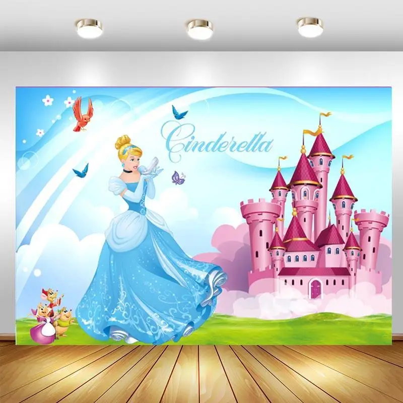 Customized Princess Backdrop Cinderell Castle Girls Birthday Party Photo Background Baby Shower Photocall Prop Decor Banner
Customized Princess Backdrop Cinderell Castle Girls Birthday Party Photo Background Baby Shower Photocall Prop Decor Banner