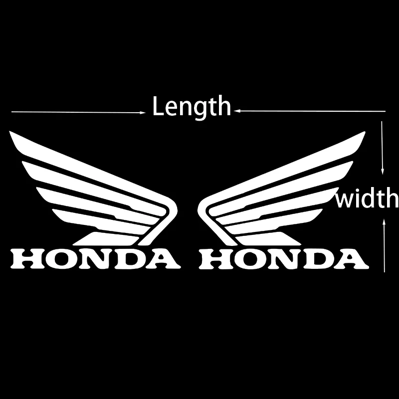 Автомобильные наклейки HONDA Civic Accord мотоциклетные крылья специальная наклейка