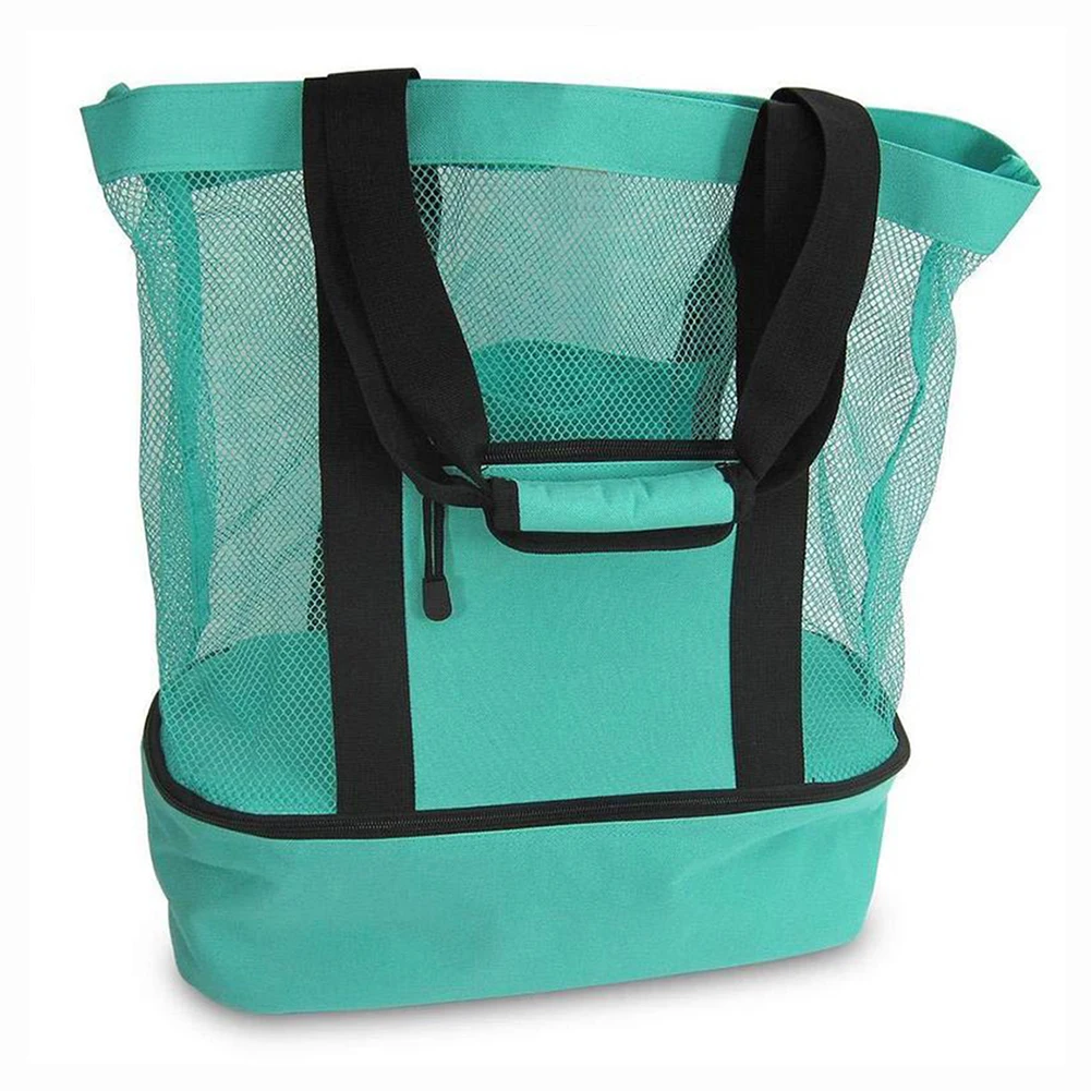 Portable Picnic Beach Cooler Storage Thermal Insulation Lunch Bag Net Handbag Food for Beach Picnic Travel Bag Tote
Portable Picnic Beach Cooler Storage Thermal Insulation Lunch Bag Net Handbag Food for Beach Picnic Travel Bag Tote
