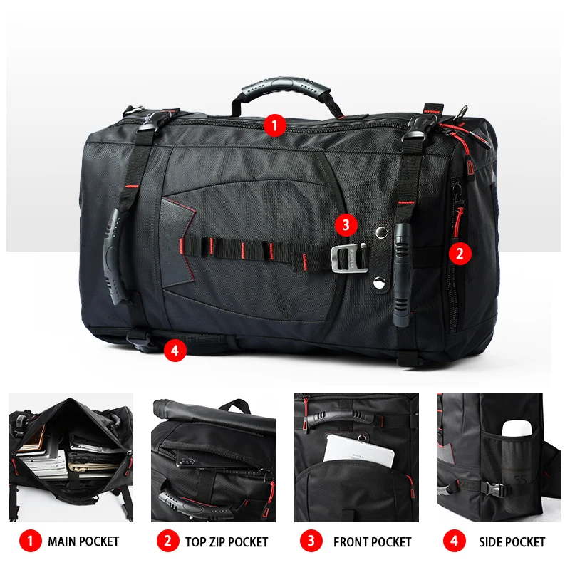Hot 40L Waterproof Travel Backpack Men Women Multifunction 16" Laptop Backpacks Male outdoor Luggage Bag mochilas Best Quality
Hot 40L Waterproof Travel Backpack Men Women Multifunction 16" Laptop Backpacks Male outdoor Luggage Bag mochilas Best Quality