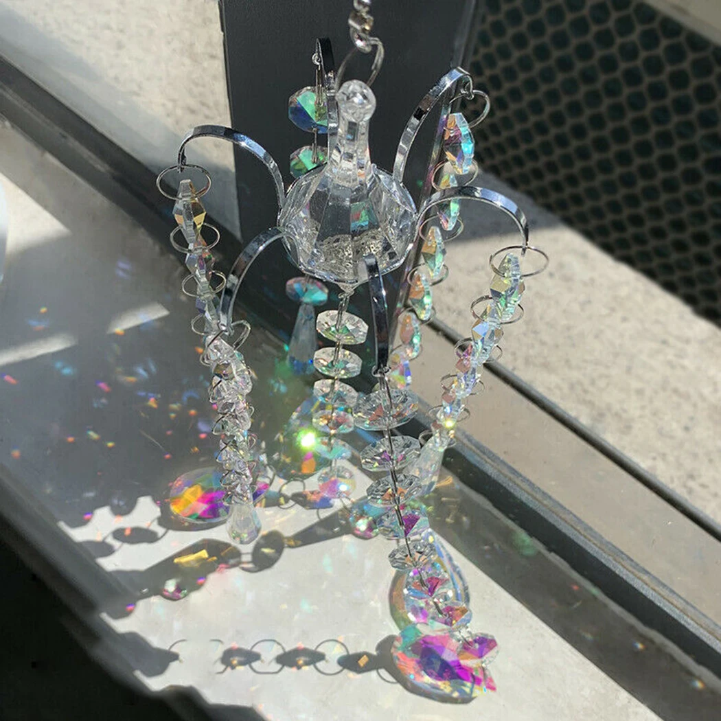 1pc 48*9cm Crystal Pendant Hanging Crystal Pendant 38mm Rainbow Finish Charm Bead Decor ELEGANT DECORATION
1pc 48*9cm Crystal Pendant Hanging Crystal Pendant 38mm Rainbow Finish Charm Bead Decor ELEGANT DECORATION