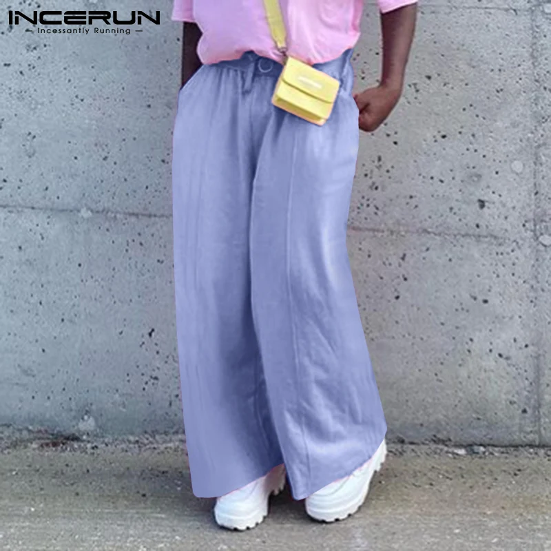 INCERUN New Men's Fashion Pantalons Baggy Harem Drawstring Casual Pants Solid Color Loose Comeforable Comfy Slack Trouser S-5XL
INCERUN New Men's Fashion Pantalons Baggy Harem Drawstring Casual Pants Solid Color Loose Comeforable Comfy Slack Trouser S-5XL
