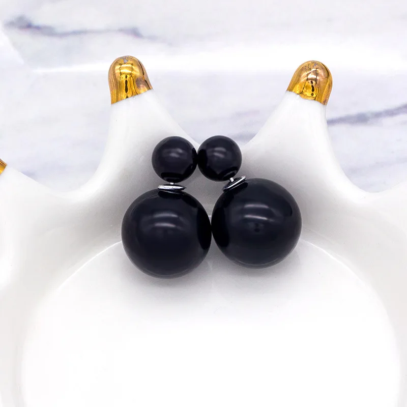 Brinco Pendientes Earing Selling Earrings New Fashion Of Doug Double-sided Competing Pearl Earring Joker Mixed Batch Of Jewelry
Brinco Pendientes Earing Selling Earrings New Fashion Of Doug Double-sided Competing Pearl Earring Joker Mixed Batch Of Jewelry