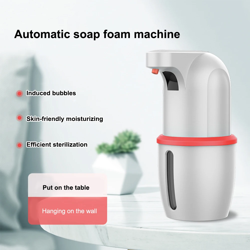 275ML Automatic Soap Dispenser Touchless High Capacity Foam Soap Dispenser for Bathroom Kitchen Hotel Restaurant
275ML Automatic Soap Dispenser Touchless High Capacity Foam Soap Dispenser for Bathroom Kitchen Hotel Restaurant