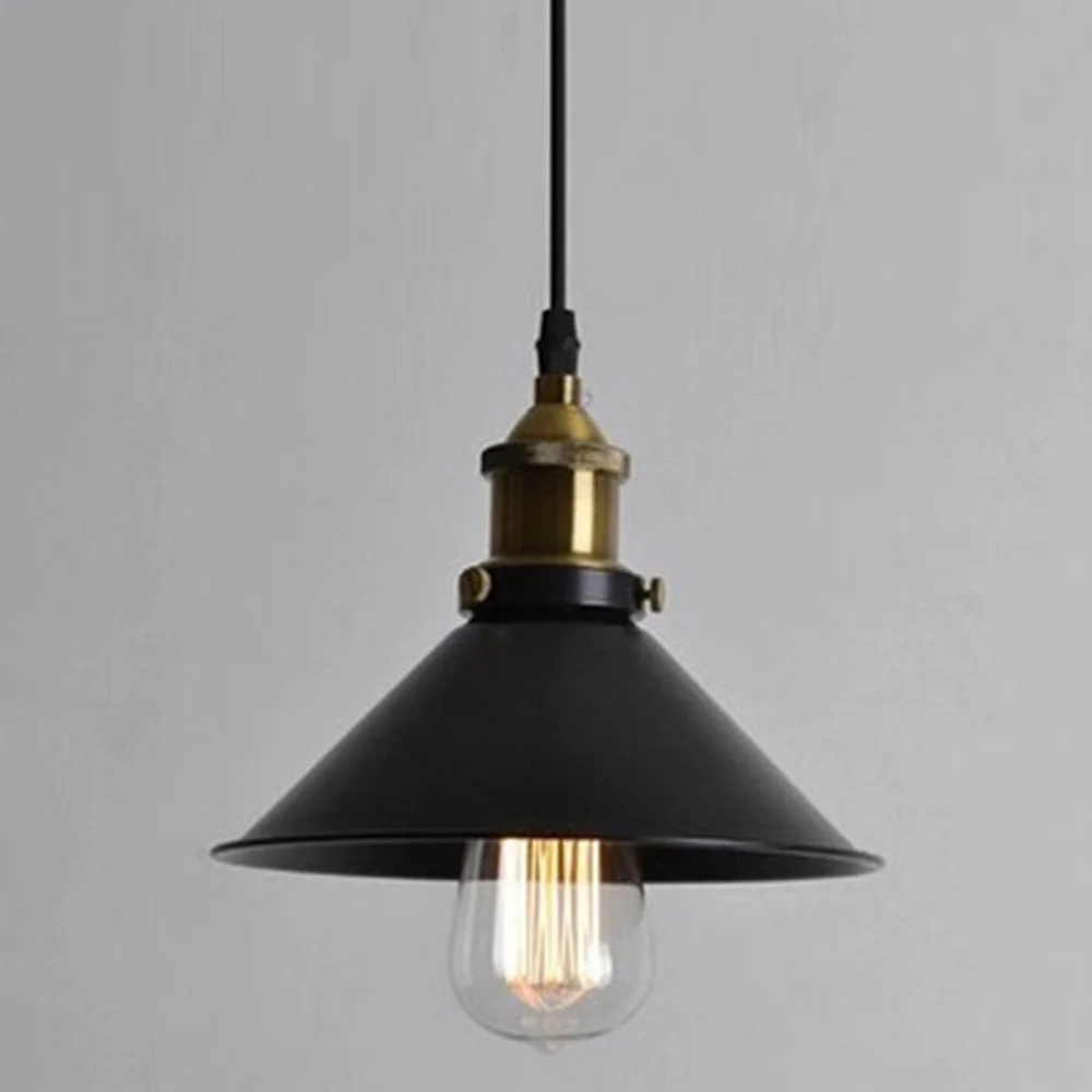 Фото Винтажный подвесной светильник в стиле индастриал скандинавский Ретро Железный