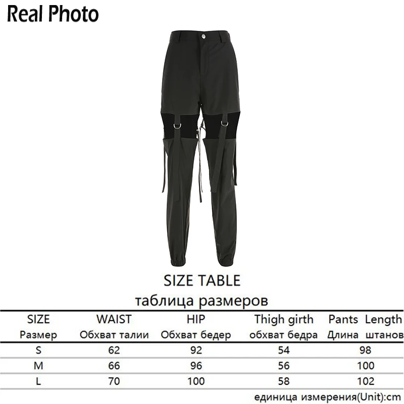 2021 High Waist Ribbon Patchwork Pants Women Black Hollow Out Jogger Trousers Cargo Ankle-length Pants
2021 High Waist Ribbon Patchwork Pants Women Black Hollow Out Jogger Trousers Cargo Ankle-length Pants