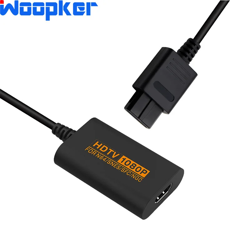 For N64/SNES/SFC/NGC Retro Game Console Video Adapter 1080P HDMI-compatible Converter Signal Conversion Support PAL/NTSC
For N64/SNES/SFC/NGC Retro Game Console Video Adapter 1080P HDMI-compatible Converter Signal Conversion Support PAL/NTSC