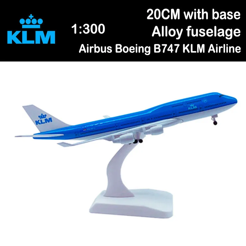 20CM Airbus Boeing B747 KLM Airlines Airplanes Plane Aircraft Alloy Model Toy Landing Gear Airliner Toys Adult Kids Collections
20CM Airbus Boeing B747 KLM Airlines Airplanes Plane Aircraft Alloy Model Toy Landing Gear Airliner Toys Adult Kids Collections