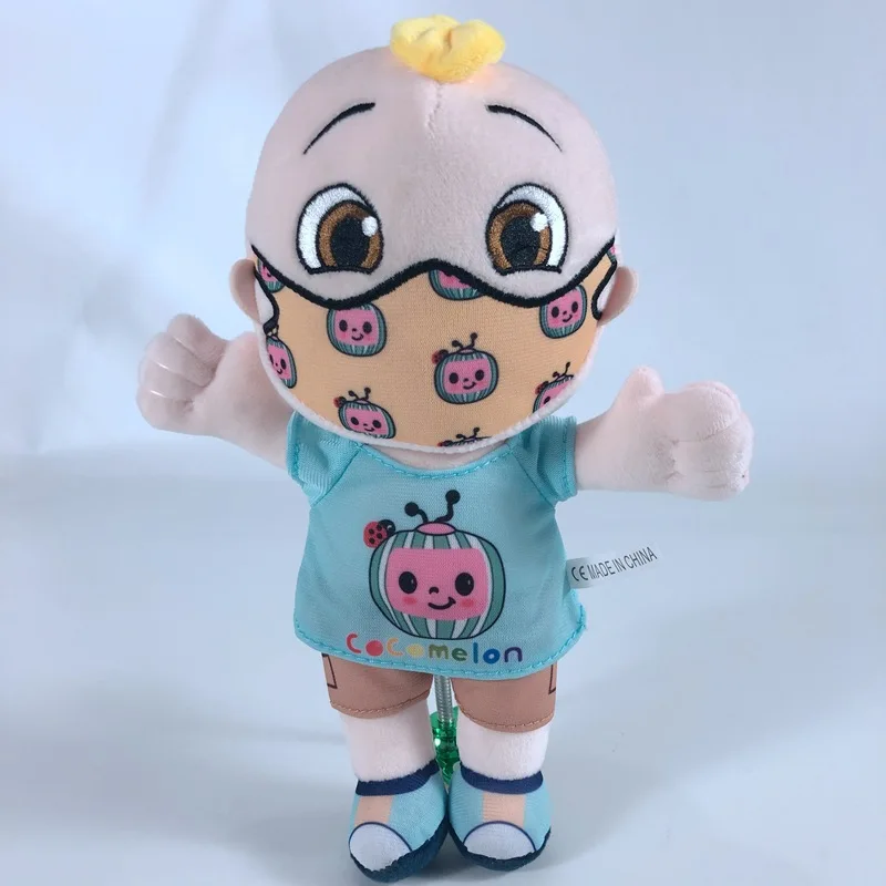 Spot Super Baby Jojo English Enlightenment Animation Children's Song Cocomelon Watermelon Plush Toys Wholesale
Spot Super Baby Jojo English Enlightenment Animation Children's Song Cocomelon Watermelon Plush Toys Wholesale