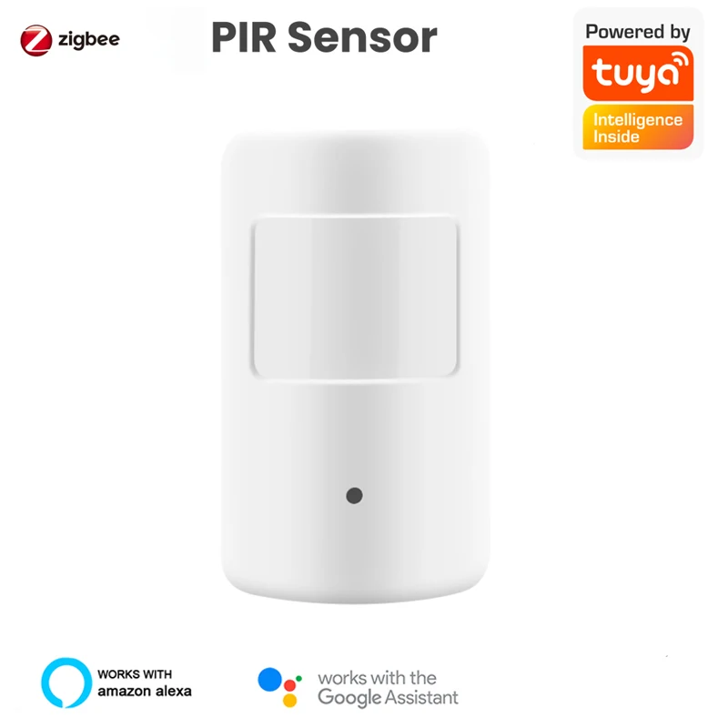 Датчик движения Tuya Zigbee, беспроводной инфракрасный датчик движения, работает с Alexa Google Home
Датчик движения Tuya Zigbee, беспроводной инфракрасный датчик движения, работает с Alexa Google Home