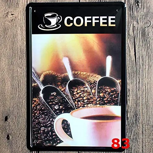 Original Retro Design Coffee Tin Metal Signs Wall Art | Thick Tinplate Print Poster Wall Decoration
Original Retro Design Coffee Tin Metal Signs Wall Art | Thick Tinplate Print Poster Wall Decoration