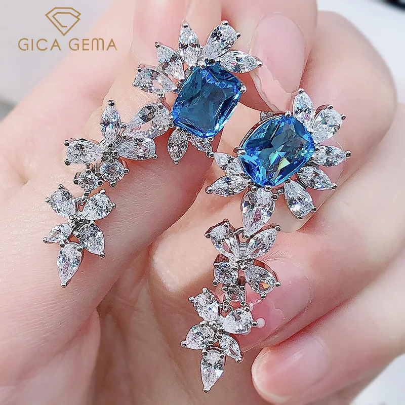 Женские серьги из серебра 100% пробы GICA, Лепестковые серьги из высокоуглеродистого серебра 925 пробы с бриллиантовыми лепестками, блестящие юв...
Женские серьги из серебра 100% пробы GICA, Лепестковые серьги из высокоуглеродистого серебра 925 пробы с бриллиантовыми лепестками, блестящие юв...