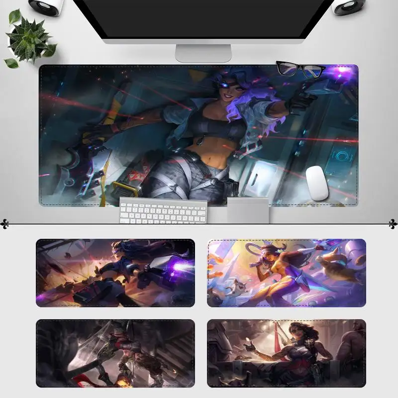 Trend League Of Legends Samira Gaming Mouse Pad Laptop PC Computer Mause Pad Desk Mat For Big Gaming Mouse Mat For LOL
Trend League Of Legends Samira Gaming Mouse Pad Laptop PC Computer Mause Pad Desk Mat For Big Gaming Mouse Mat For LOL