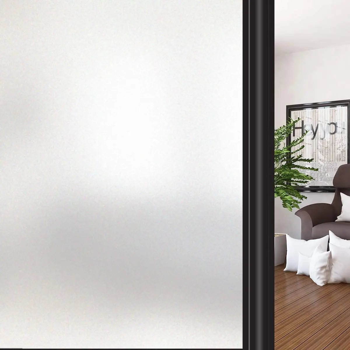 Matte Privacy Window Film Frosted with Heat Control UV Protection Window Tint Self Adhesive Glass Stickers Covering for Home
Matte Privacy Window Film Frosted with Heat Control UV Protection Window Tint Self Adhesive Glass Stickers Covering for Home