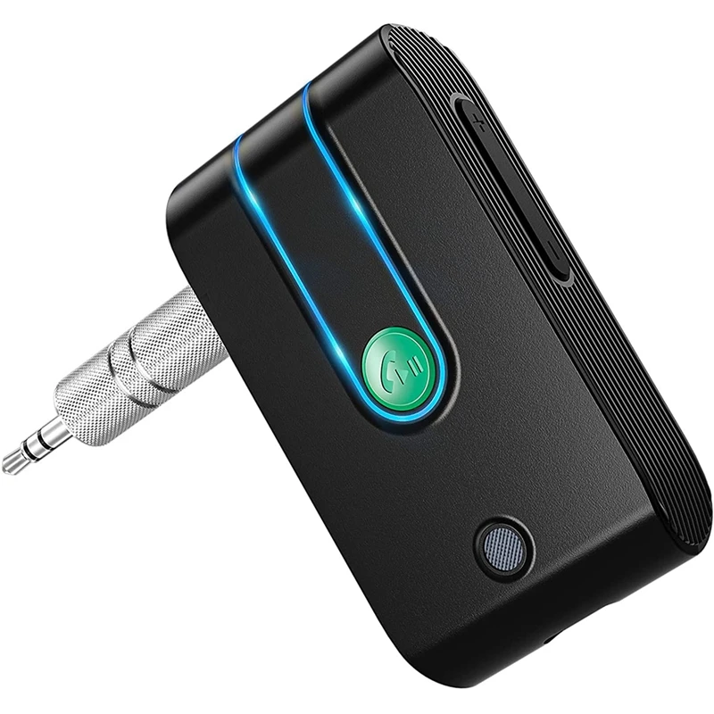 Автомобильный приемник Bluetooth 5,0, адаптер с шумоподавлением Bluetooth AUX, приемник для автомобиля/дома, стерео/наушники/динамики
Автомобильный приемник Bluetooth 5,0, адаптер с шумоподавлением Bluetooth AUX, приемник для автомобиля/дома, стерео/наушники/динамики