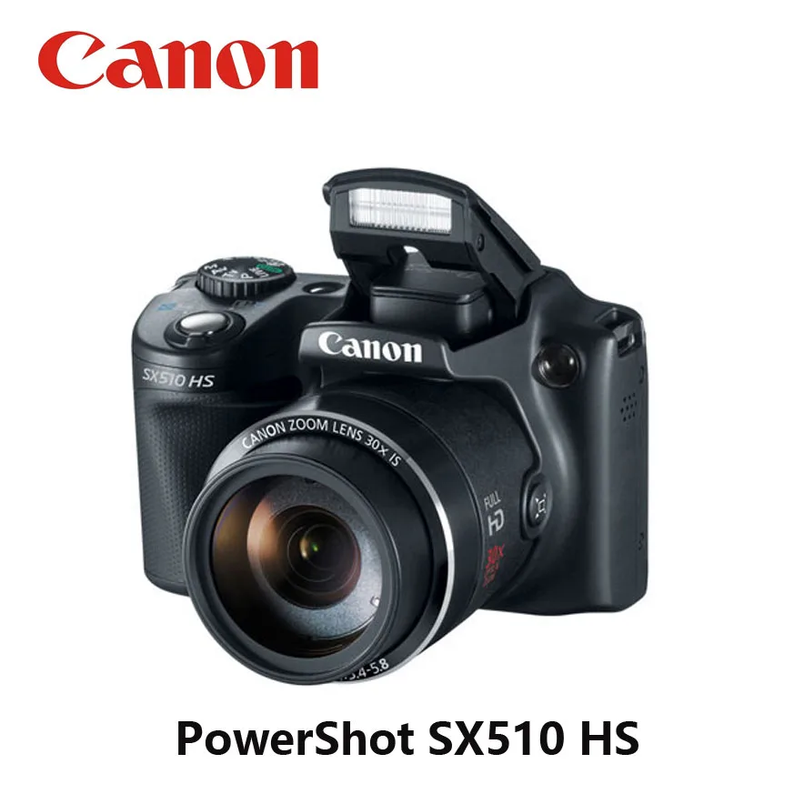 Бывшая в употреблении цифровая камера CANON 30x POWER SHOT SX510 HS 12 1 Мп Wi Fi IS 8 Гб карта