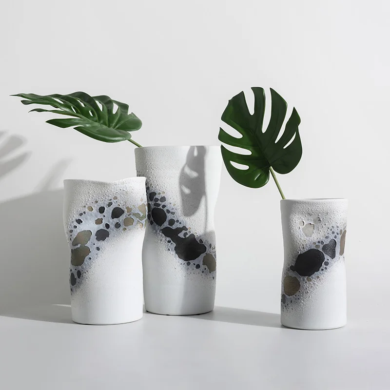 Burning Pattern Special Shaped Bottle Decor Hotel Home Living Room Bedroom Decoration Ceramic Dried Flower Arrangement Vase
Burning Pattern Special Shaped Bottle Decor Hotel Home Living Room Bedroom Decoration Ceramic Dried Flower Arrangement Vase