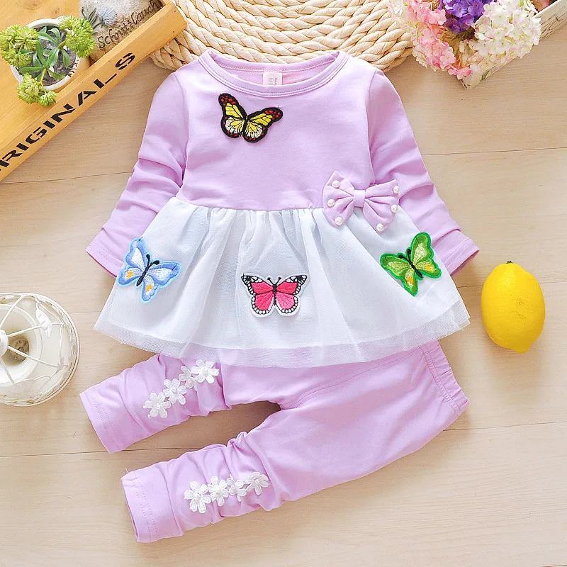 Baby Girls Clothes Spring Autumn Long Sleeved Tops + Pants 2PCS Children's Infant Clothing Kids Cute Jogging Suits
Baby Girls Clothes Spring Autumn Long Sleeved Tops + Pants 2PCS Children's Infant Clothing Kids Cute Jogging Suits