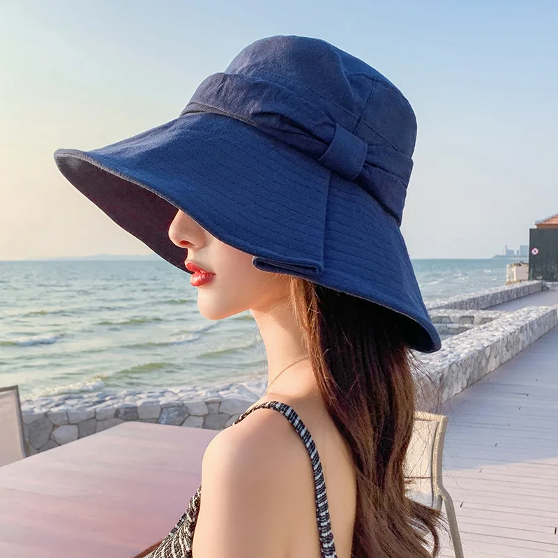 COKK Bucket Hat Women Summer Spring Fisherman Cap Cotton Bow Outdoor Sunscreen Foldable Simple Floppy Sun Hat Female Casual New
COKK Bucket Hat Women Summer Spring Fisherman Cap Cotton Bow Outdoor Sunscreen Foldable Simple Floppy Sun Hat Female Casual New