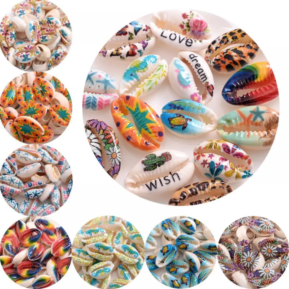10Pcs/Batch Loose 22mm Painted Natural Shell Spacer Beads For Handmade Making Jewelry DIY Bracelet Necklace Crafts Accessories
10Pcs/Batch Loose 22mm Painted Natural Shell Spacer Beads For Handmade Making Jewelry DIY Bracelet Necklace Crafts Accessories