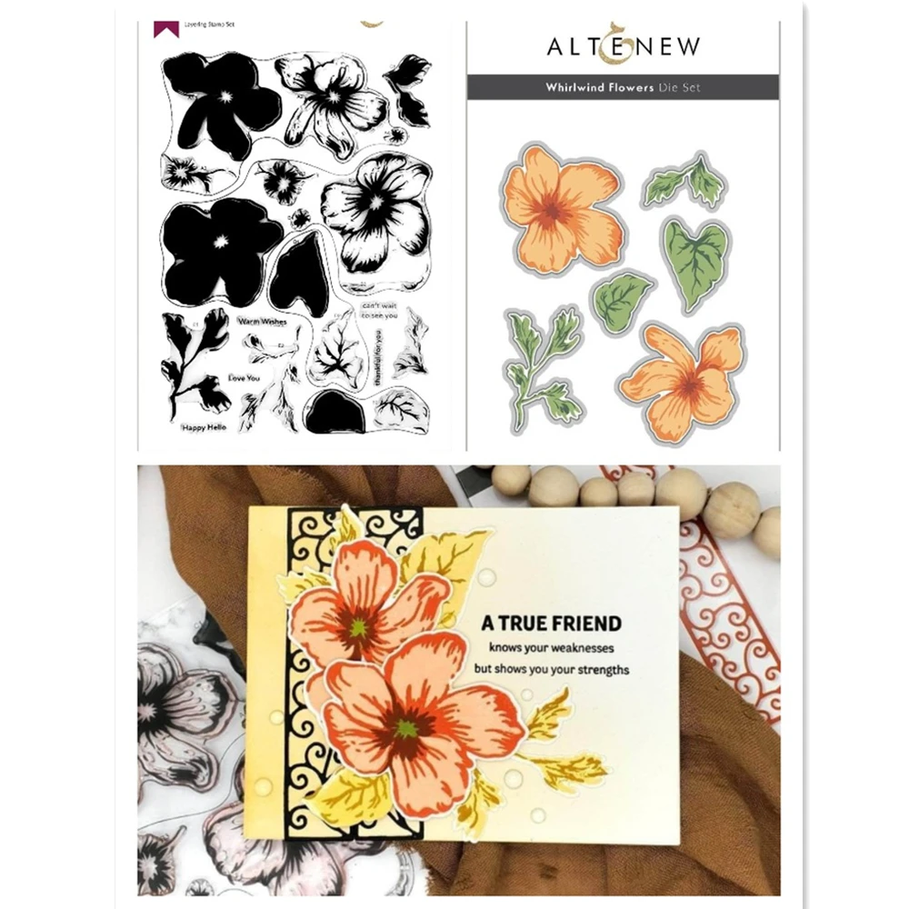 Arrival Cyclone Flower Metal Cutting Dies and Stamp Set Embossing Template for Diy Scrapbook Paper Diary Card Making Decoration
Arrival Cyclone Flower Metal Cutting Dies and Stamp Set Embossing Template for Diy Scrapbook Paper Diary Card Making Decoration