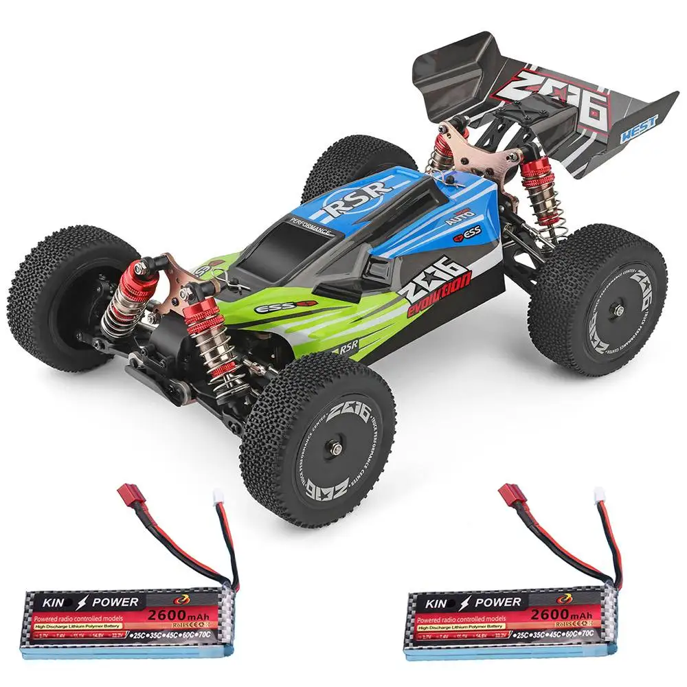 Wltoys 144001 1:14 2,4G 4WD скоростной гоночный автомобиль, модели автомобилей 60 км/ч, две батареи 7,4 В 2600 мАч, RC игрушки для детей
Wltoys 144001 1:14 2,4G 4WD скоростной гоночный автомобиль, модели автомобилей 60 км/ч, две батареи 7,4 В 2600 мАч, RC игрушки для детей