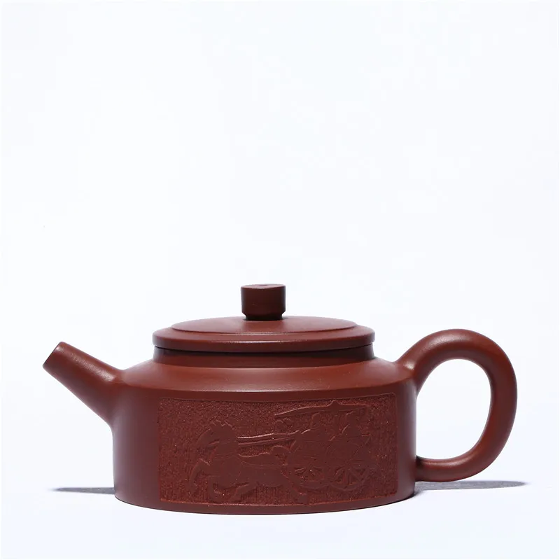 Yixing Purple Clay Teapot Handmade Teapot Raw Ore Clear Cement Benma Dezhong Kungfu Teapot Tea Set Household Teapot
Yixing Purple Clay Teapot Handmade Teapot Raw Ore Clear Cement Benma Dezhong Kungfu Teapot Tea Set Household Teapot