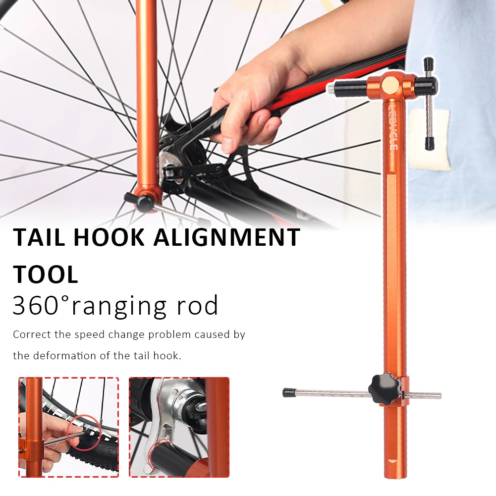 Bicycle Derailleur Hanger Bike Tail Hook Alignment Ranging Gauge Measure Straighten Tool Professional MTB Road Bike Repair Tool
Bicycle Derailleur Hanger Bike Tail Hook Alignment Ranging Gauge Measure Straighten Tool Professional MTB Road Bike Repair Tool