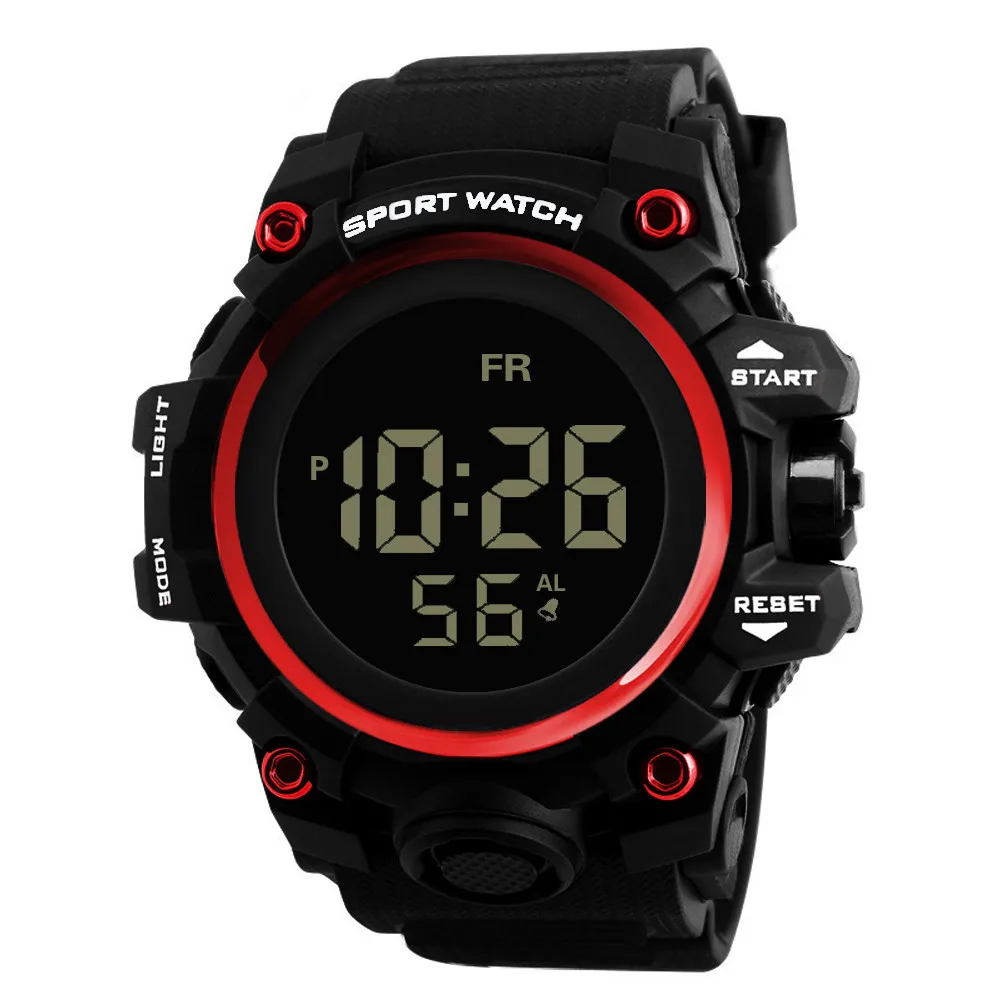 Luxury Men Digital Wristwatches Analog Digital Outdoor Watch Military Sport Led Waterproof Watch
Luxury Men Digital Wristwatches Analog Digital Outdoor Watch Military Sport Led Waterproof Watch