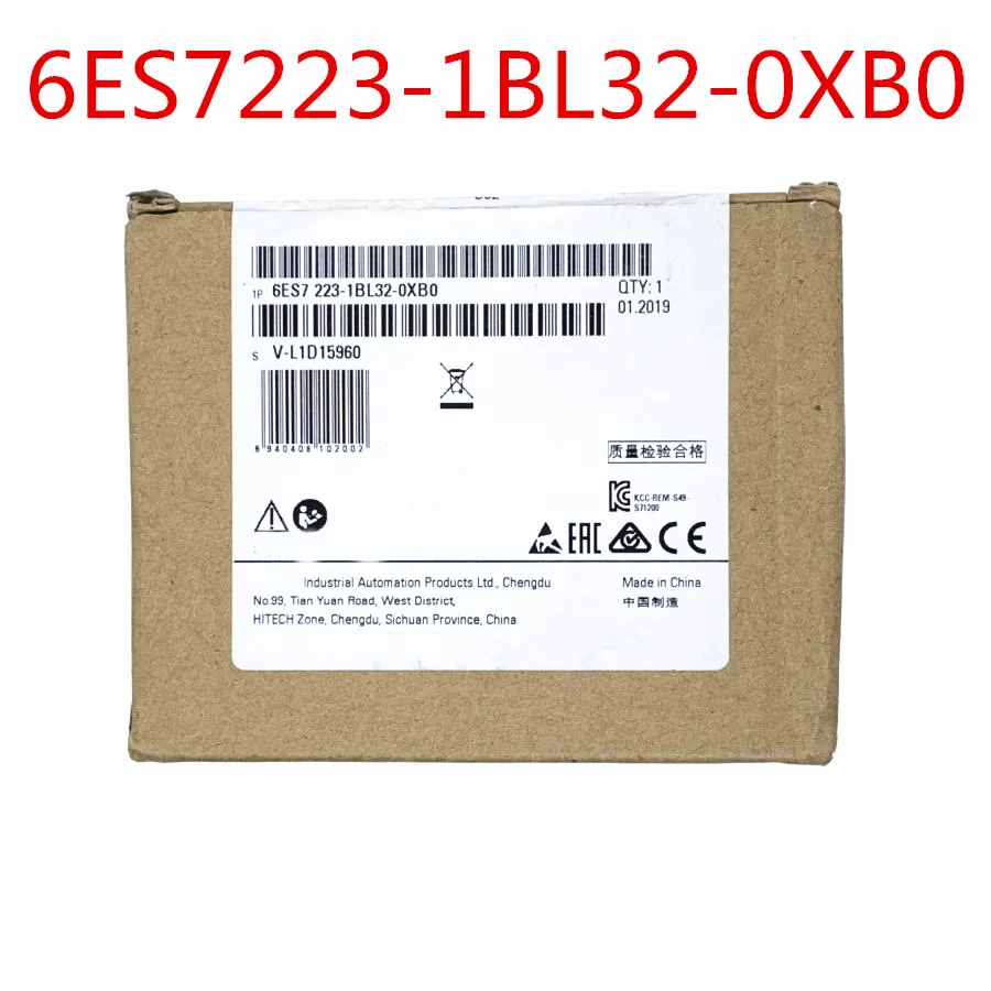 Фонарь 6ES7223-1BL32-0XB0 6ES7 223-1BL32-0XB0, новый оригинальный модуль PLC 1223
Фонарь 6ES7223-1BL32-0XB0 6ES7 223-1BL32-0XB0, новый оригинальный модуль PLC 1223