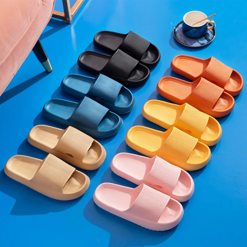 Women Thick Platform Slippers Summer Beach Eva Soft Sole Slide Sandals Leisure Men Ladies Indoor Bathroom Anti-slip Shoes Bling
Women Thick Platform Slippers Summer Beach Eva Soft Sole Slide Sandals Leisure Men Ladies Indoor Bathroom Anti-slip Shoes Bling