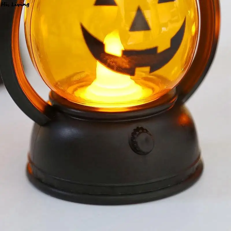 Светодиодная подсветка в виде тыквы фонарь пони украшение на Хэллоуин пропеллер