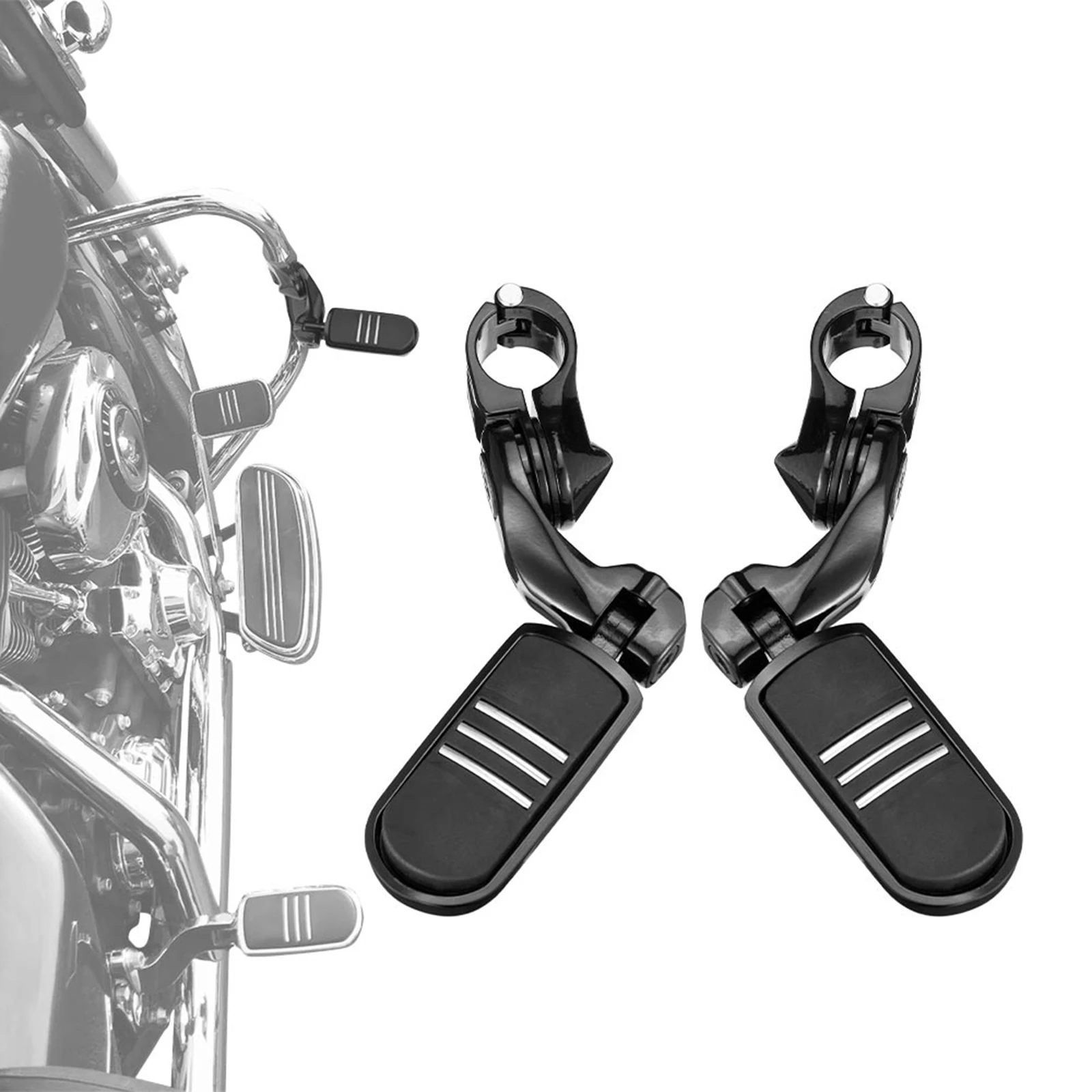 KEMIMOTO 1-1/4" 1.25" 32mm Motorcycle Highway Foot Pegs Footrest For Touring For Road King Glide Dyna Chrome Black Left Right
KEMIMOTO 1-1/4" 1.25" 32mm Motorcycle Highway Foot Pegs Footrest For Touring For Road King Glide Dyna Chrome Black Left Right
