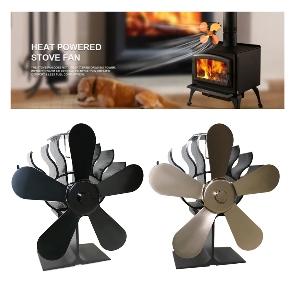 Fireplace 5 Blade Heat Powered Fan Log Wood Burner Eco Friendly Quiet Fan Heat Distribution Around Your Room
Fireplace 5 Blade Heat Powered Fan Log Wood Burner Eco Friendly Quiet Fan Heat Distribution Around Your Room